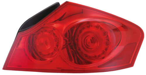 Passenger Tail Light VIN J 1st Digit Japan Built Fits 09-15 Passenger Tail Light VIN J 1st Digit Japan Built Fits 09-15