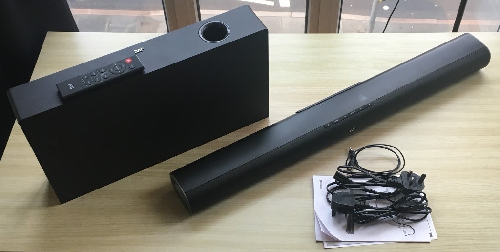 Jvc Thd357b 2.1 Wireless Sound Bar in Nottingham City Centre