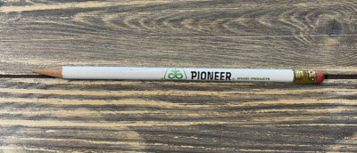 Vintage Pioneer Brand Products Sharpened Pencil