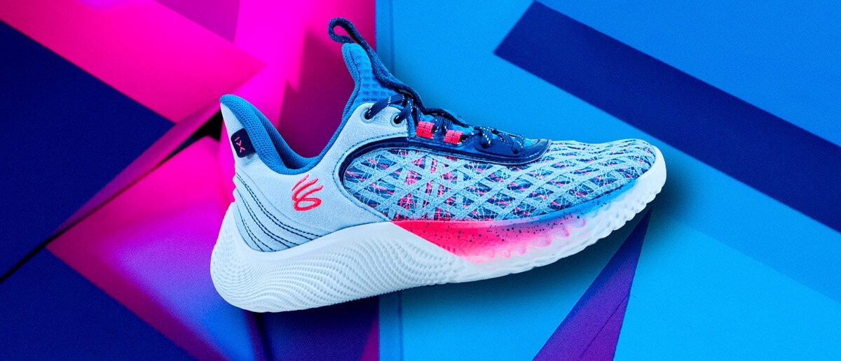 Under Armour Curry Flow 9 WARP THE GAME 3025684 405 Men's