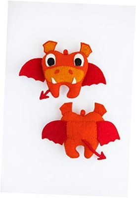  Handmade Orange Dragon Tooth Fairy Pillow/Tooth Fairy Monster/Tooth Fairy for 