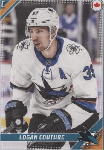 2019-20 Topps NHL Stickers - Logan Couture #397