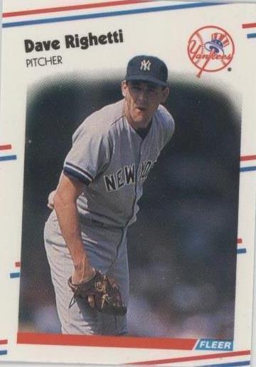 Fleer Classic Miniatures 1988 - Dave Righetti #43