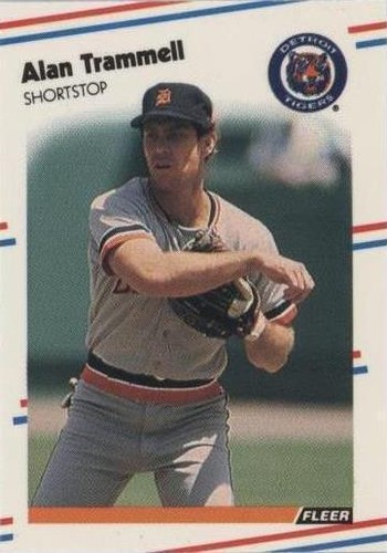 1988 Fleer Classic Miniatures - Alan Trammell #25