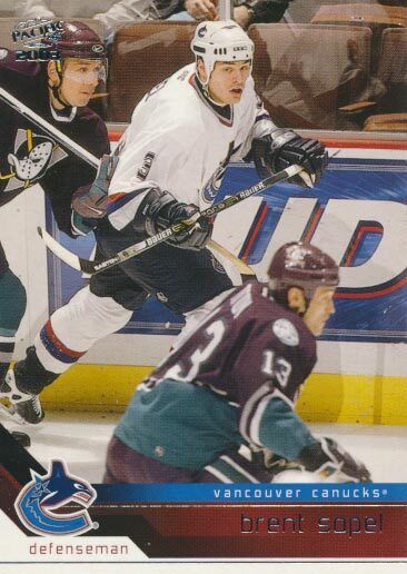 2002-03 Pacific #386 Brent Sopel - Vancouver Canucks