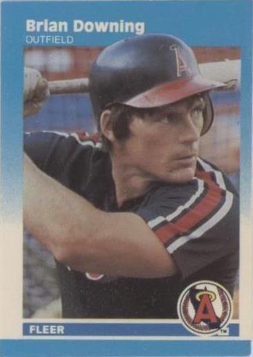 1987 Fleer Classic Miniatures - Brian Downing #34