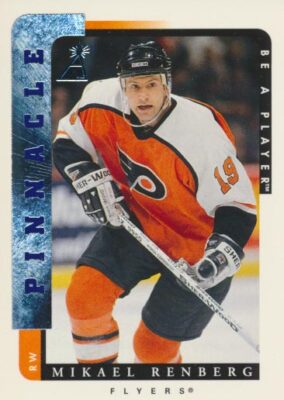 1996-97 Be A Player #91 MIKAEL RENBERG - Philadelphia Flyers