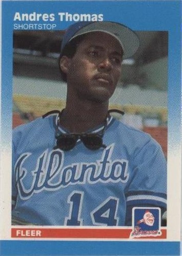 1987 Fleer Classic Miniatures - Andres Thomas #105