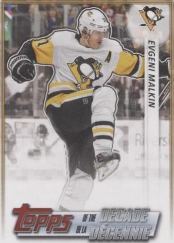 2020-21 Topps NHL Stickers - Evgeni Malkin #627