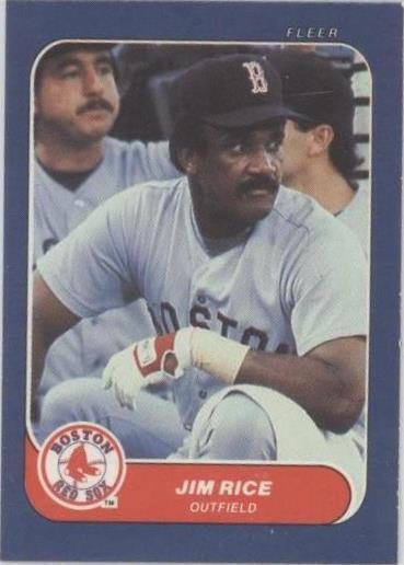 Fleer Classic Miniatures 1986 - Jim Rice #76