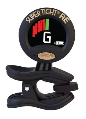 Snark RE ST-8 Rechargeable Super Tight Clip-On Chromatic Tuner, USB Battery