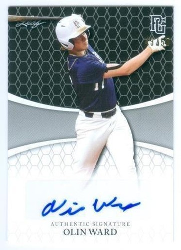 2022 Leaf Perfect Game National Showcase - Olin Ward #BA-OW1