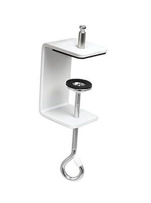  Desk Clamp for e-Reading Desk Lamp | Steel | | Easy Setup | Sturdy White