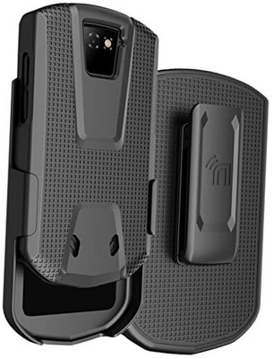 Nakedcellphone Case with Clip for Unihertz Titan Pocket Phone, Slim Hard Black