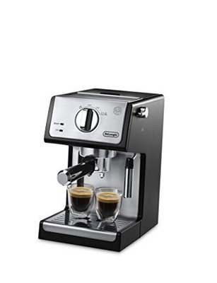  ECP3420 Bar Pump Espresso and Cappuccino Machine, 15'', Black/Stainless Steel