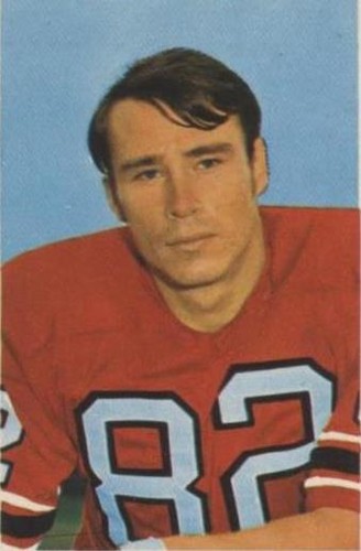 1972 The Wonderful World of Pro Football USA Player Stamps Ken Burrow #3