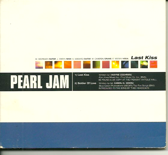 PEARL JAM LAST KISS CD LN | eBay