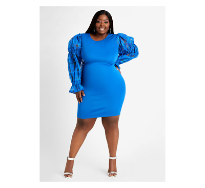 Ashley stewart blue clearance dresses