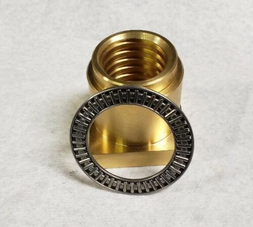 Hobart Mixer M802 80 V1401 140 Brass Bowl lift Nut & thrust bearing #00-068322