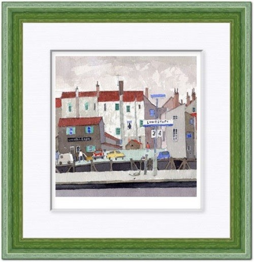MITSUMASA ANNO "Platform/South England" Giclee Print Signed Framed Limited ED200