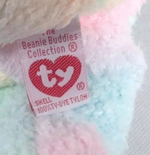 Ty Mellow Beanie Buddie Collection Ty-Dye 2001 Has Tags.  C8