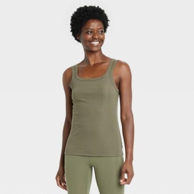Women's Active Ribbed Tank Top XXL NWT 1000001075