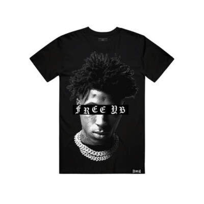 Black Never Broke Again Free YB Tee