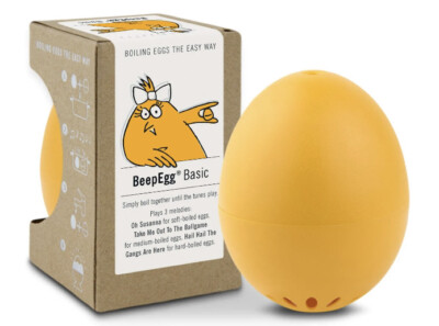 BrainStream BeepEgg Musical / Singing Floating Egg Timer - Basic Orange