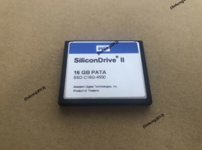 WD   CF  SSD-C16G-4500  SiliconDrive II CF 16GB Compact Flash PATA SSD