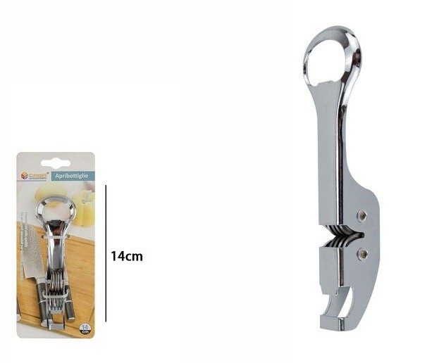 Affila Coltelli Doppia Affilatura Manuale Per Forbici Lame Con Apribottiglie dfh