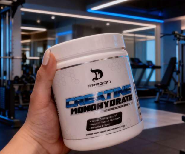 Dragon Pharma Creatine Monohydrate 60 Servings Muscle Recovery...