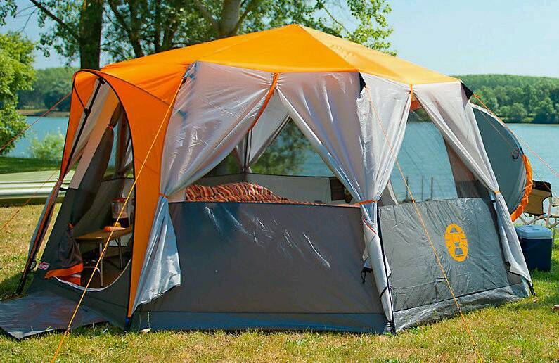 coleman octagon tent 8 man