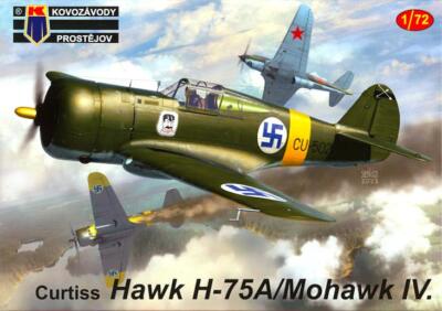 KP Models 1/72 CURTISS HAWK H-75A or MOHAWK IV Fighter