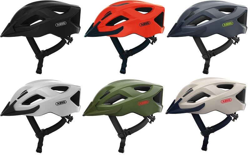 ABUS Aduro 2.1. Fahrradhelm für den Alltag mit abnehmbarem Visier versch. Farben