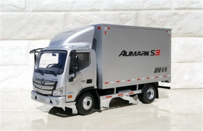FOTON Foton Aumark S3 light cargo truck silver 1/22 DIECAST Pre-built Model