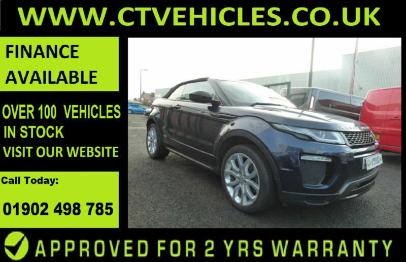 2016 66 plate Land Rover Range Rover Evoque 2.0Td4 4X4 Auto HSE
