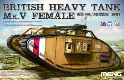 Meng Model TS029 1/35 British Heavy Tank MK.V Female
