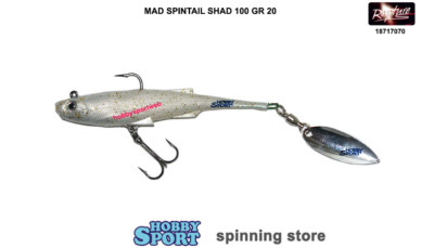MAD SPINTAIL SHAD 100 COL. UVP PEARL 20 GR RAPTURE  SILICONICO 10 CM 18717070