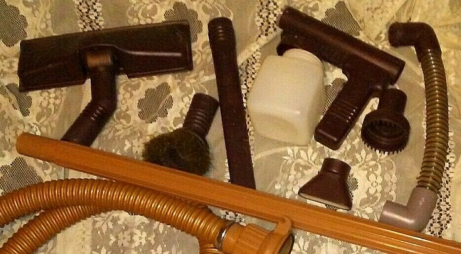 Vintage Kirby Classic Brown Hose & Attachments