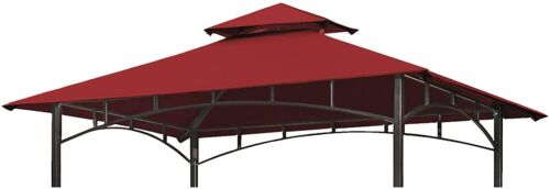 Eurmax 5FT x 8FT Double Tiered Replacement Canopy Grill BBQ Gazebo Roof