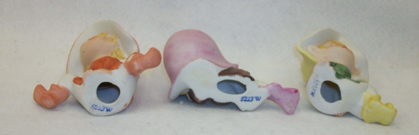 Vintage Homco Home Interiors - Set of 3 - Pixie Elves #5213W