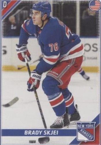 2019-20 Topps NHL Stickers - Brady Skjei #333