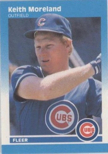 1987 Fleer Classic Miniatures - Keith Moreland #69