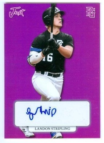 2022 Leaf Perfect Game National Showcase - Landon Stripling #GA-LS1