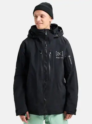 Burton AK Swash Goretex Snowboard Jacke All Black (schwarz)