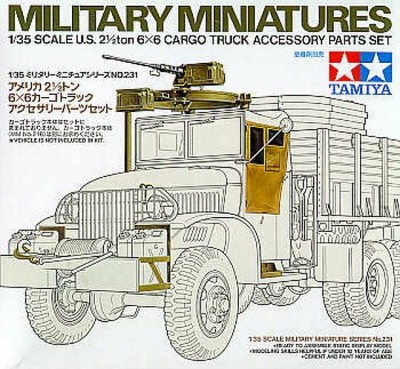 Tamiya 35231 U. S. Type 353 6x6 2.5ton Camión Accesorios 1 :3 5