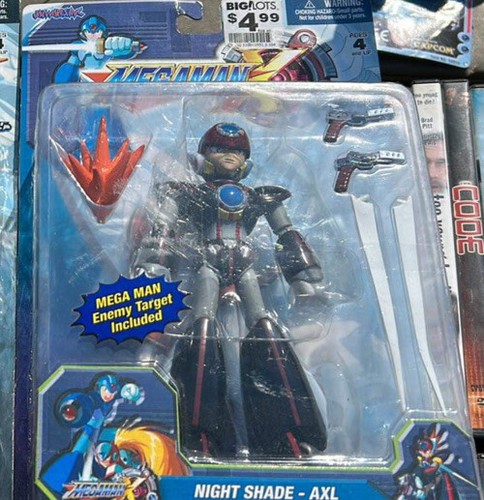 Megaman X8 Night Shade AXL Jazwares Inc. new mega man sealed Megaman X8 Night Shade AXL Jazwares Inc. new mega man sealed