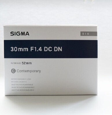 Sigma 30mm f/1.4 DC DN Contemporary Lens for Canon EF-M(EOS-M mirrorless camera)