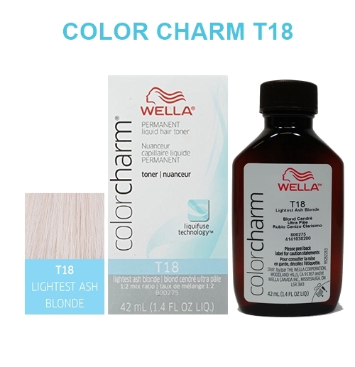 Wella Color Charm Liquid Hair Toner 1 4oz T18