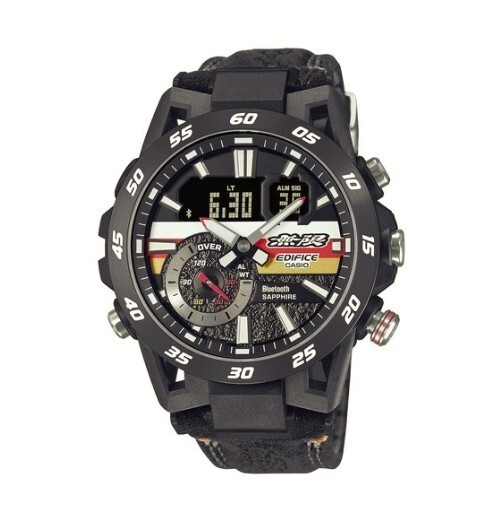 Pre-owned Casio Edifice Watch Ecb-40mu-1ajr Mugen 50th Anniversary F1 Present From Japan